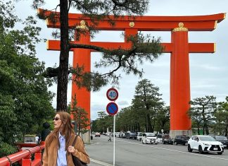 Sasha entra no mundo dos perfumes e lança 3 fragrâncias da Mondepars inspiradas no Japão: R$ 890 cada Sasha em Kioto em 2024 (Foto: Reprodução/Instagram)
