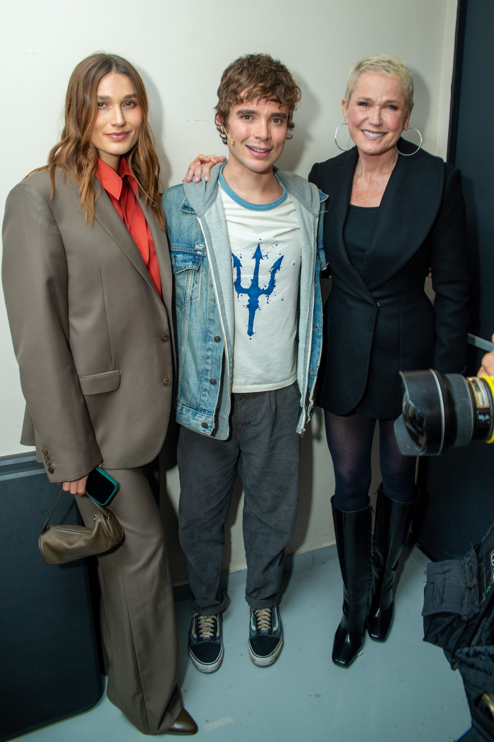 Sasha, João Lucas e Xuxa (Foto: Eduardo Martins/Brazil News)