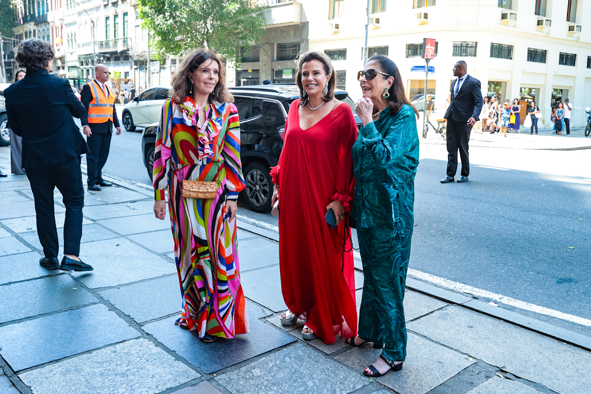 Narcisa Tamborindeguy entre amigas (Foto: Brazil News)