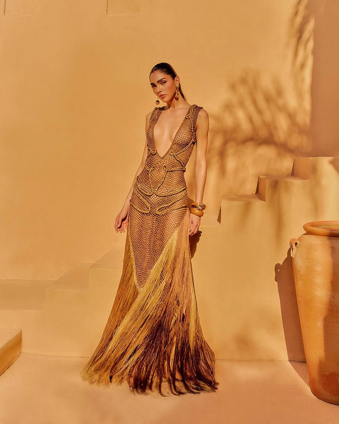 Vestido de crochê da Ammi (Foto: Reprodução)