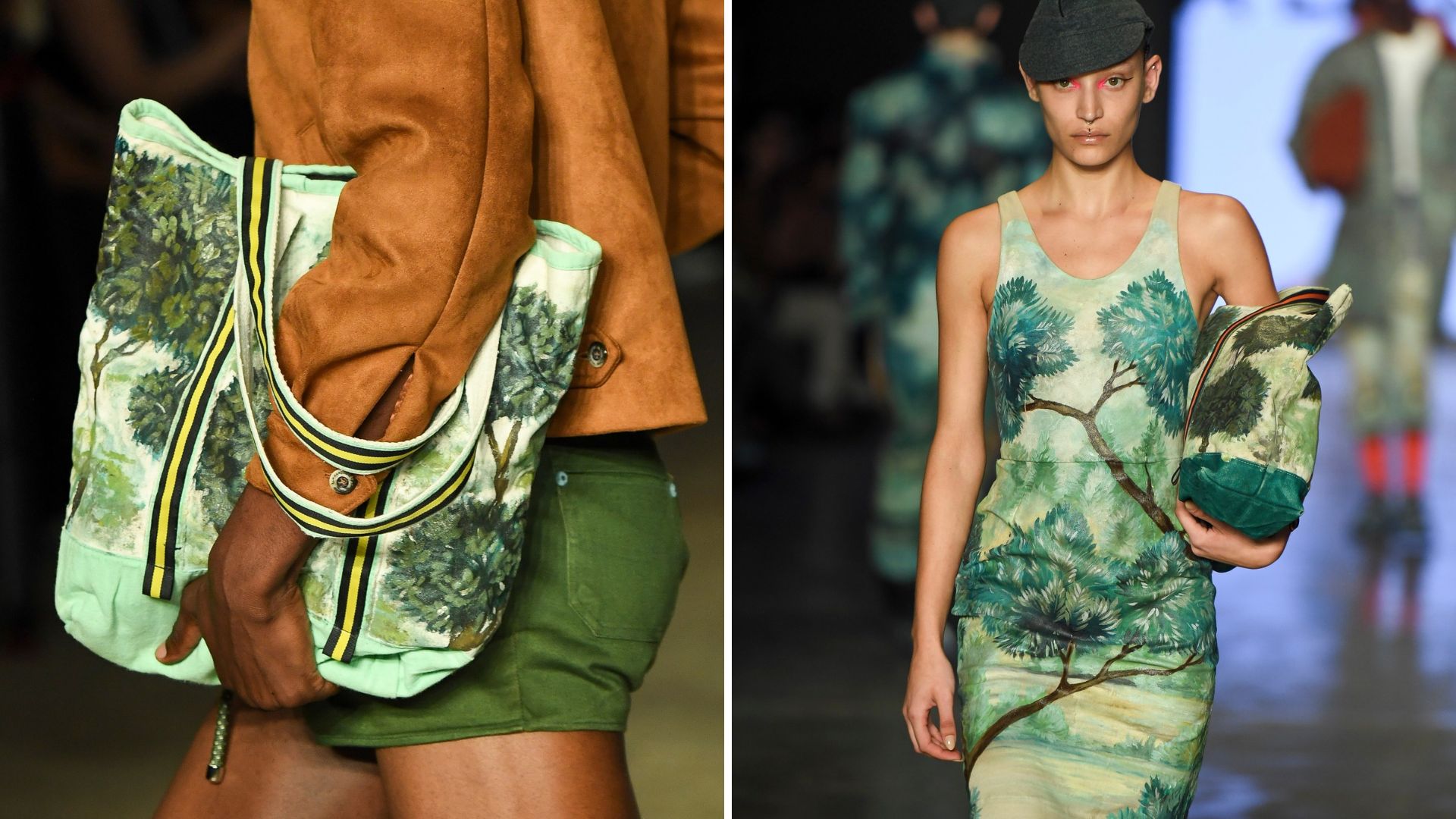 Bolsa estampada da À La Garçonne (Foto: Agência Fotosite/Divulgação)