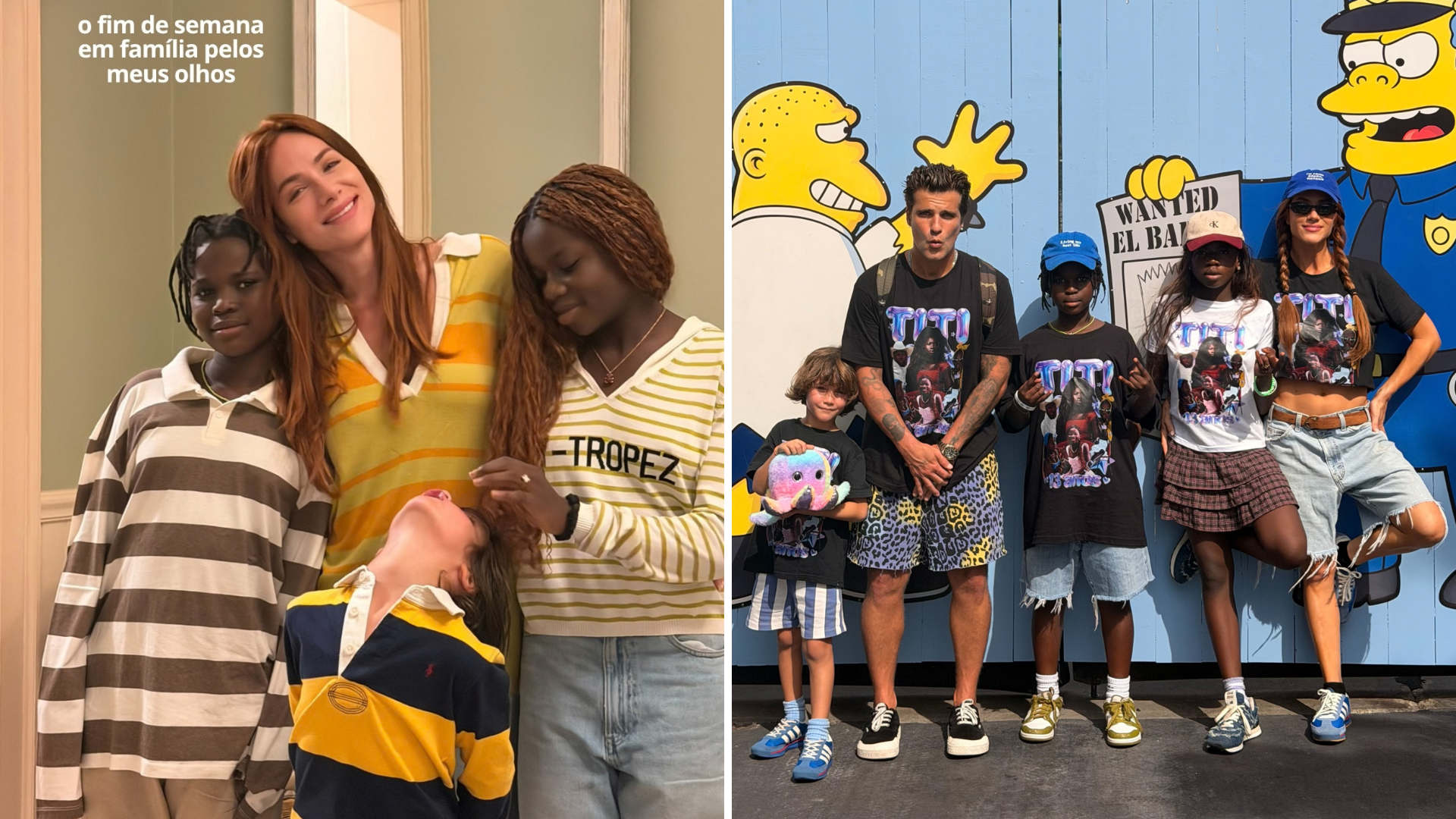 Giovanna Ewbank e filhos (Fotos: @gioewbank/Instagram/Reprodução)