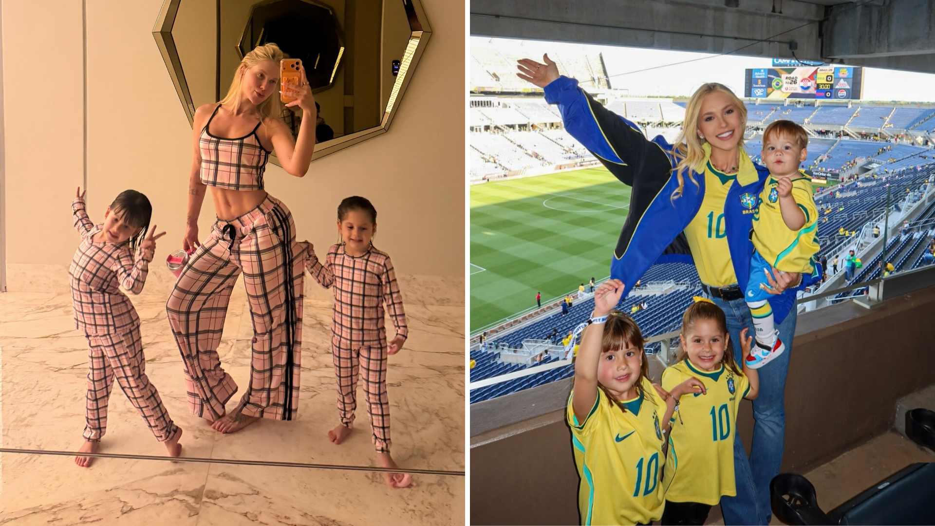 Virginia e filhos (Foto: @virginia/Instagram/Reprodução)