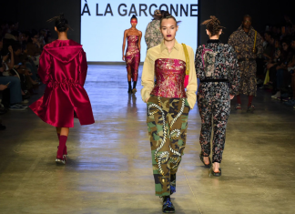 SPFW: À La Garçonne aposta em pós-apocalipse elegante e delicado Desfile À La Garçonne (Foto: Andy Santana/Brazil News)