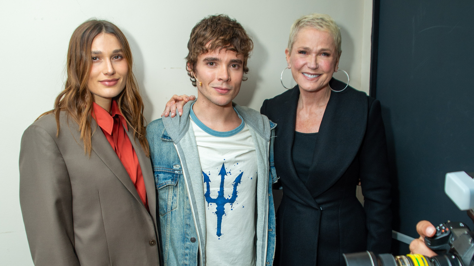Sasha, João Lucas e Xuxa (Foto: Eduardo Martins/Brazil News)