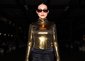 SPFW: Cleo Pires de dourado, Gkay com vestido bordado e + looks das famosas Cleo Pires no SPFW (Foto: @cleo/Instagram/Reprodução)