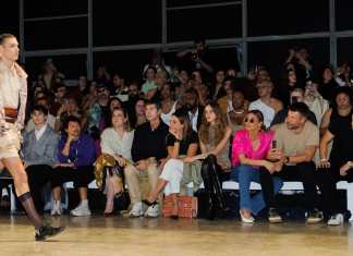 Com Fernanda Lima e Hilbert na fila A, Normando mergulha no surrealismo de Ismael Nery Fernanda Lima e Rodrigo Hilbert prestigiam o filho no desfile da Normando (Foto: Clayton Felizardo/Brazil News)