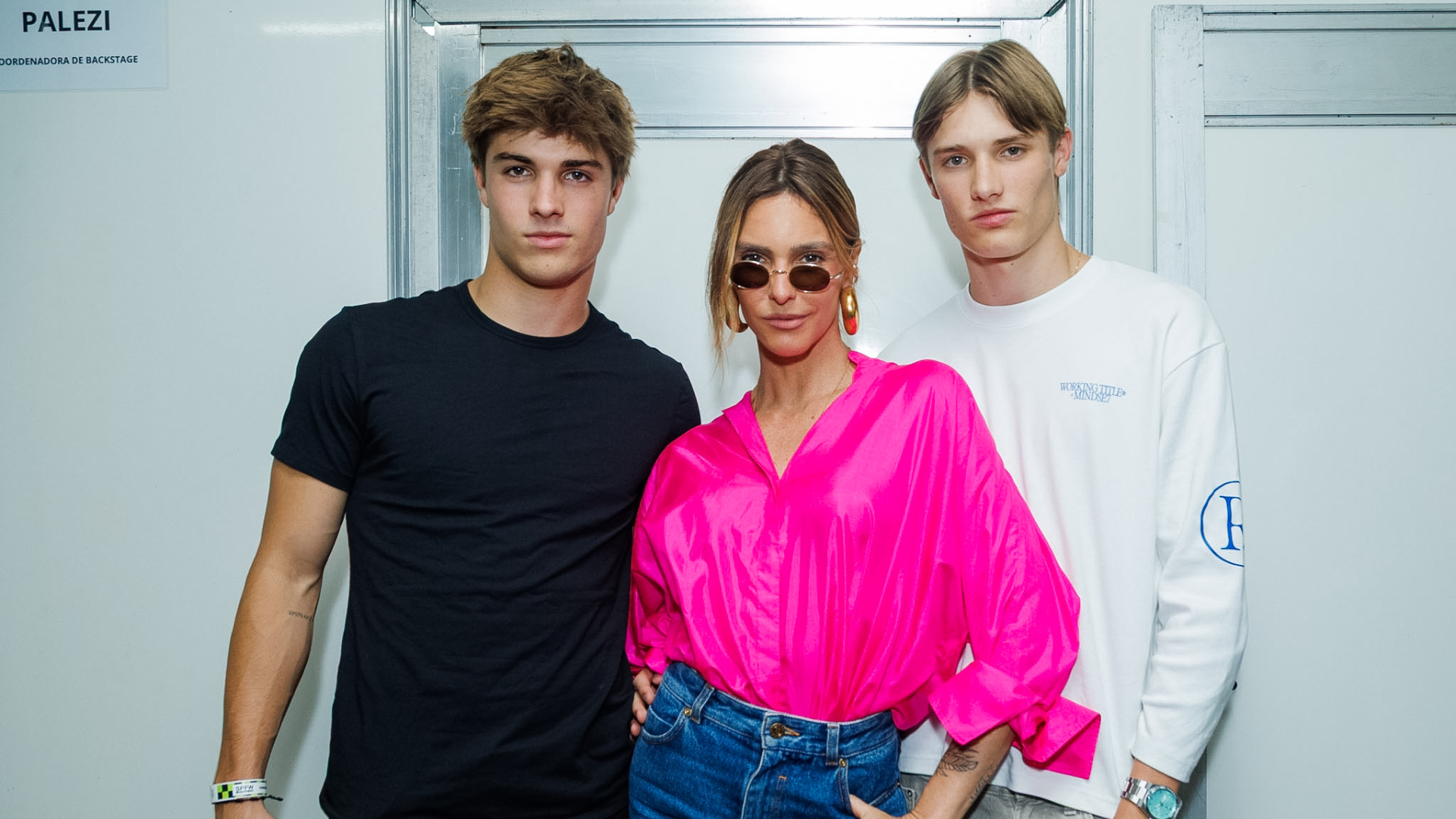 Francisco, Fernanda Lima e João (Foto: Clayton Felizardo/Brazil News)