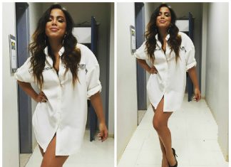 Só de camisa. Por que Anitta?
