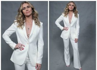 Look do dia: Giovanna Antonelli de Burberry e Arezzo
