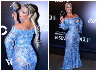 Valesca Popozuda de Iemanjá por Paula Peddrico