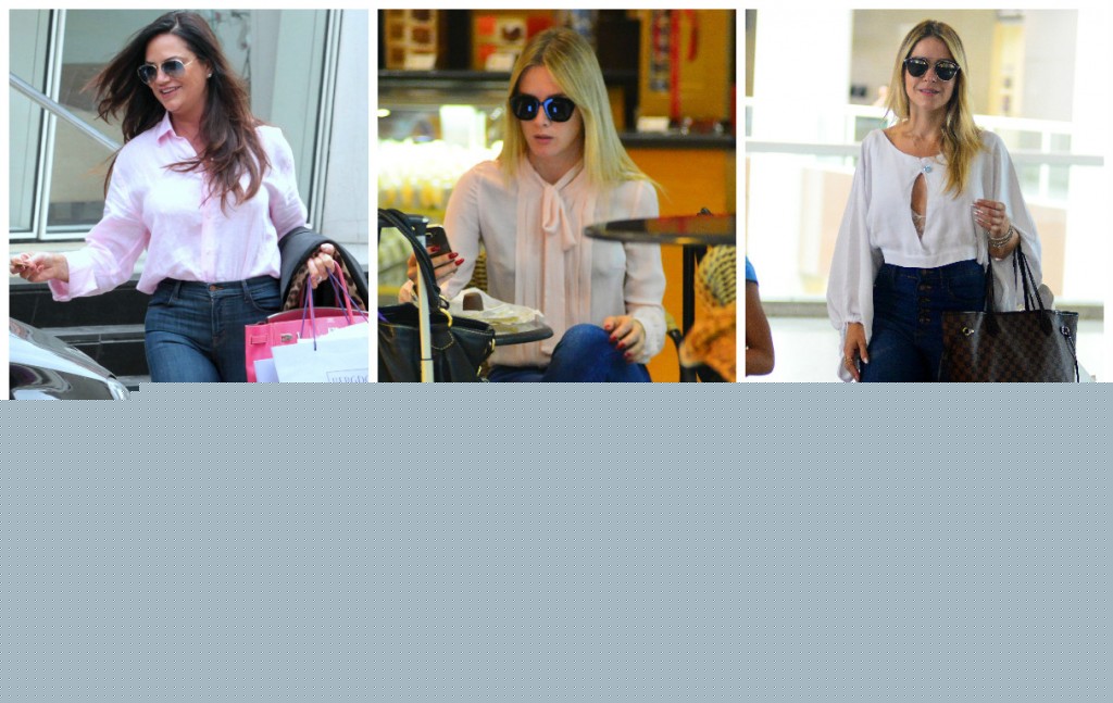 luiza brunet - fiorella mattheis - monique alfradique - moda - camisa branca - agnews