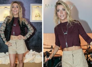 Amamos o look chique e casual de Luiza Possi
