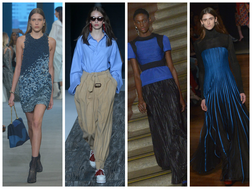 Azul: Animale, A.Brand, À La Garçonne e Reinaldo Lourenço (Fotos: AgNews)