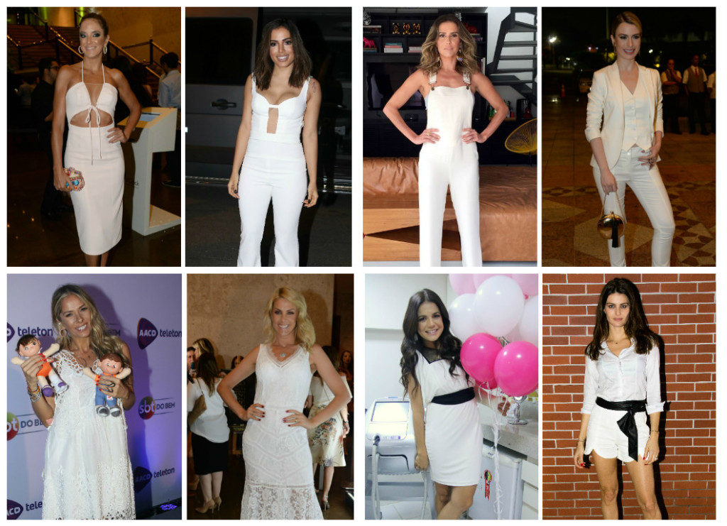 ABRE -FAMOSAS - ROUPAS -BRANCAS -RÉVEILLON