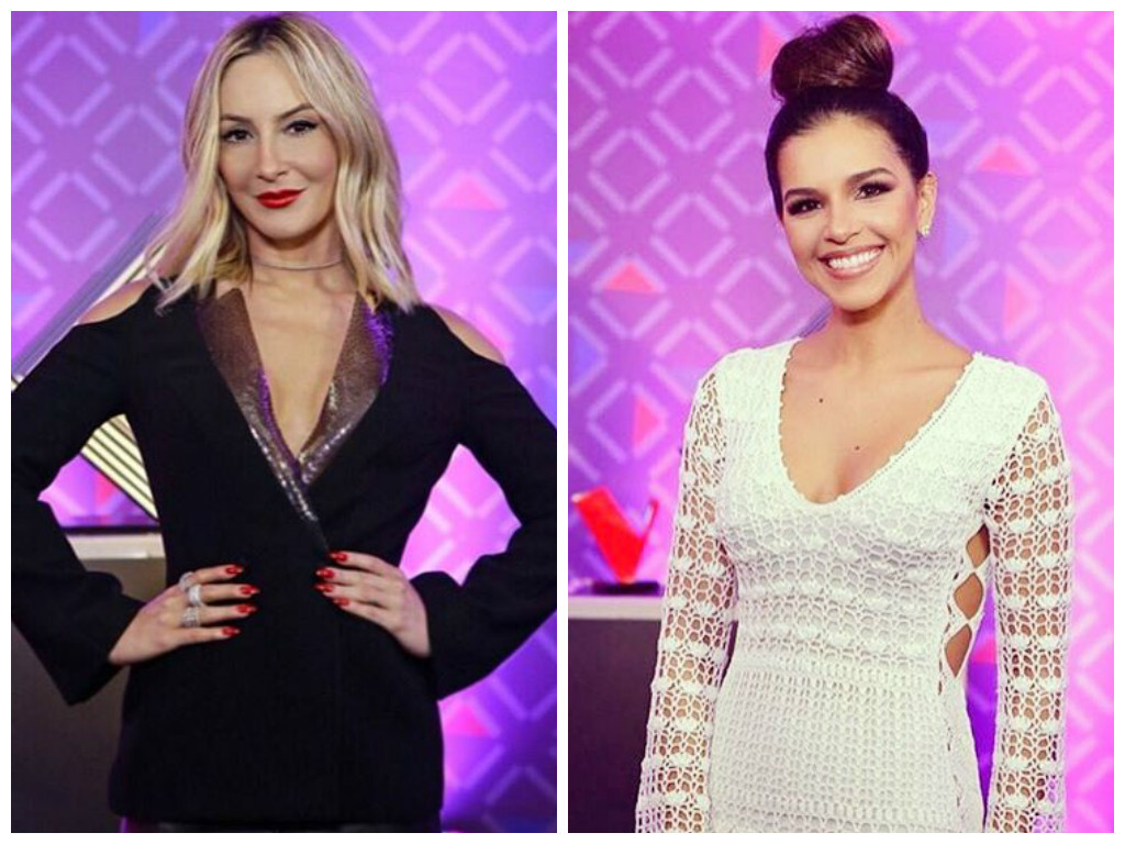 Looks de Claudia Leitte e Mariana Rios na semifinal do "The Voice Brasil" (Fotos: isntagram/Reprodução)