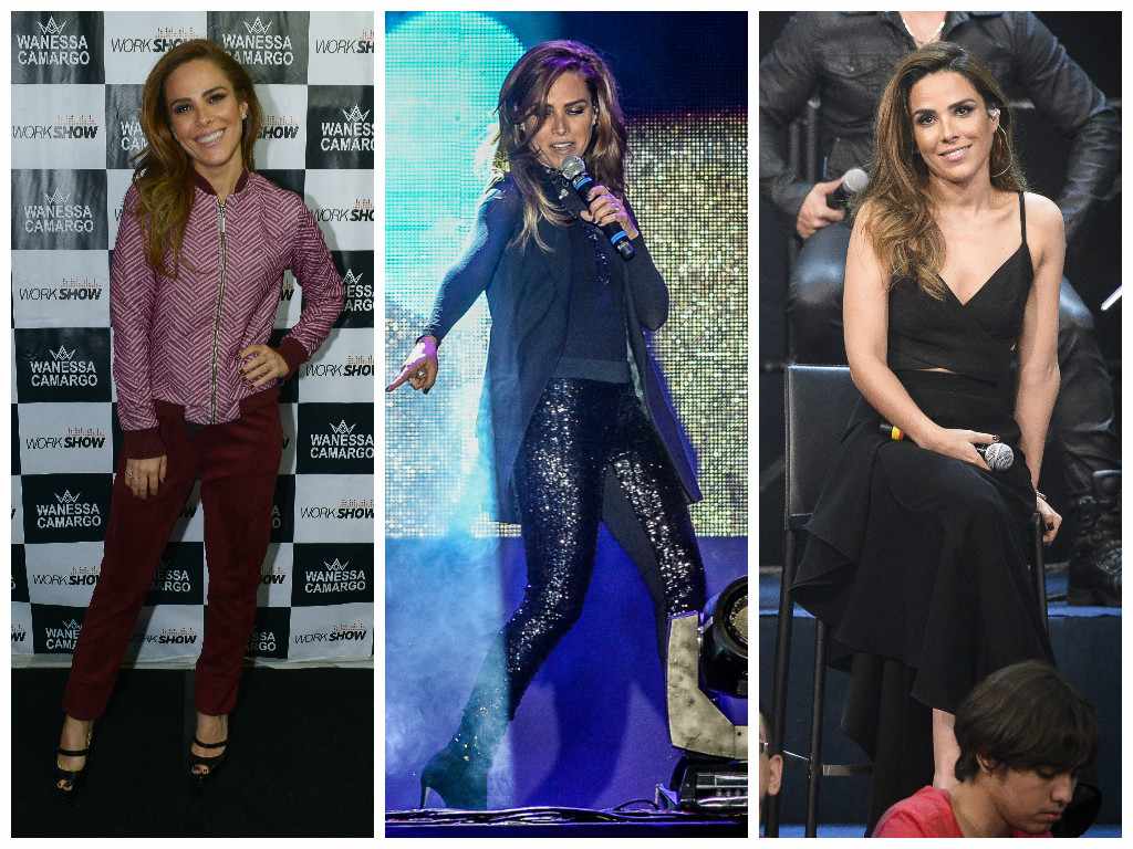 3 looks da Wanessa Camargo (Fotos: Francisco Cepeda/AgNews - Ramón Vasconcelos/TV Globo/Divulgação)