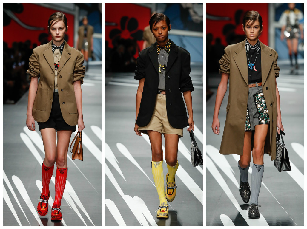 Desfile primavera-verão 2018 da Prada (Fotos: Divulgação/Prada)