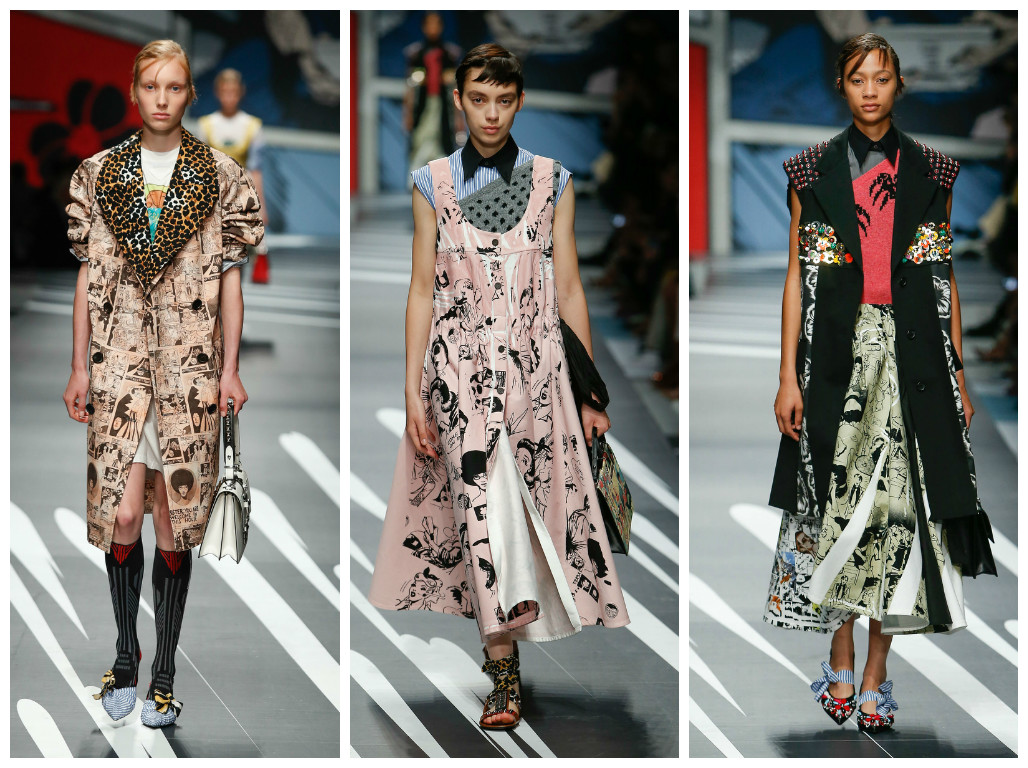 Desfile primavera-verão 2018 da Prada (Fotos: Divulgação/Prada)