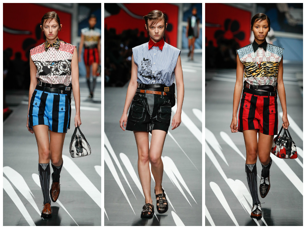 Desfile primavera-verão 2018 da Prada (Fotos: Divulgação/Prada)