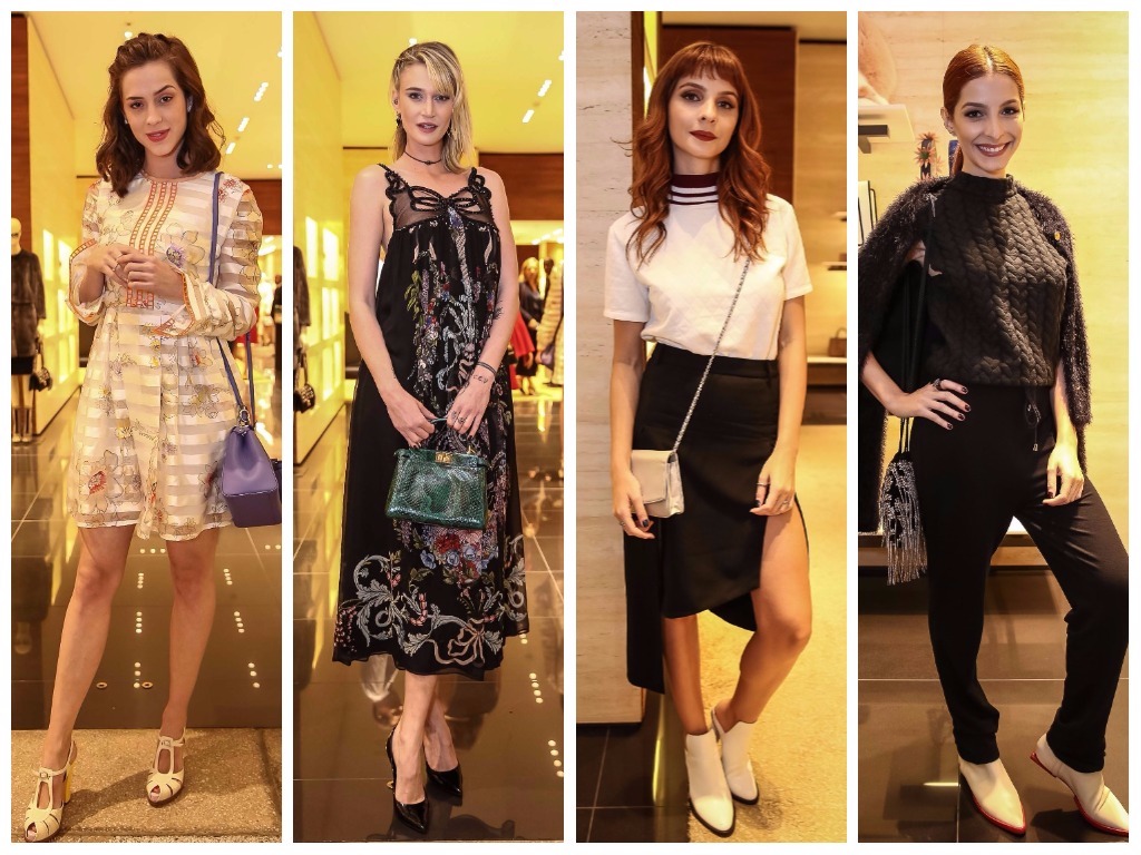 Famosas em evento da Fendi (Fotos: Raphael Castello/AgNews)