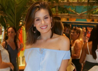 Trend: famosas ensinam a usar monocromia com cores da moda Camila Queiroz (Foto: AgNews)