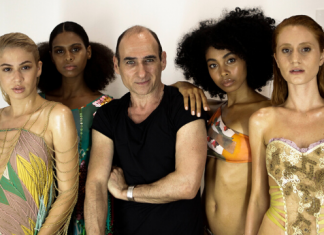 30 anos de praia: Slama desfila peças antigas usadas hoje Amir Slama no Fashion Resort (Foto: Marcia Fasoli/Divulgação)