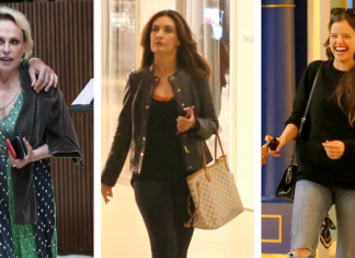 Feriadão? Veja looks ‘esculhambados’ das famosas no shopping Ana Maria Braga, Fátima Bernardes e Agatha Moreira (Fotos: AgNews)