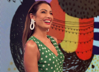 Onda retrô: Antonelli e Poeta apostam em vestidos de poás Patricia Poeta (Fotos: Reprodução/Instagram/@patriciapoeta)