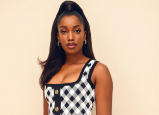 Iza aposta no xadrez em vestido justo e curto de R$ 10 mil Iza (Foto: Reprodução/Instagram/@iza))