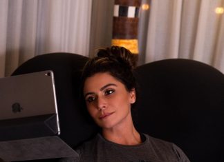 Home office: 7 itens que o trabalho em casa deixa como herança Giovanna Antonelli em casa (Foto: Reprodução/Instagram)