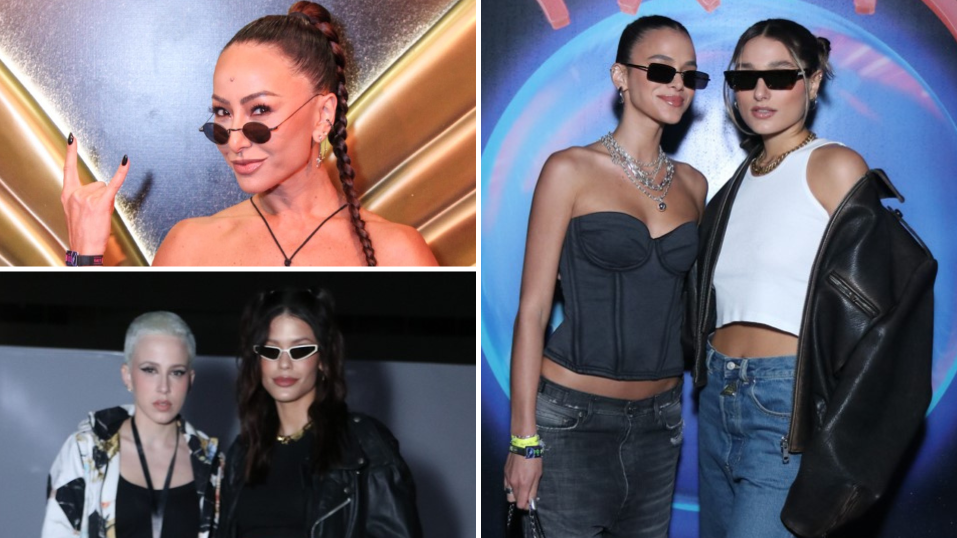 Sabrina Sato, Vitória Strada, Marquezine e Sasha (Fotos: Agência BrazilNews)