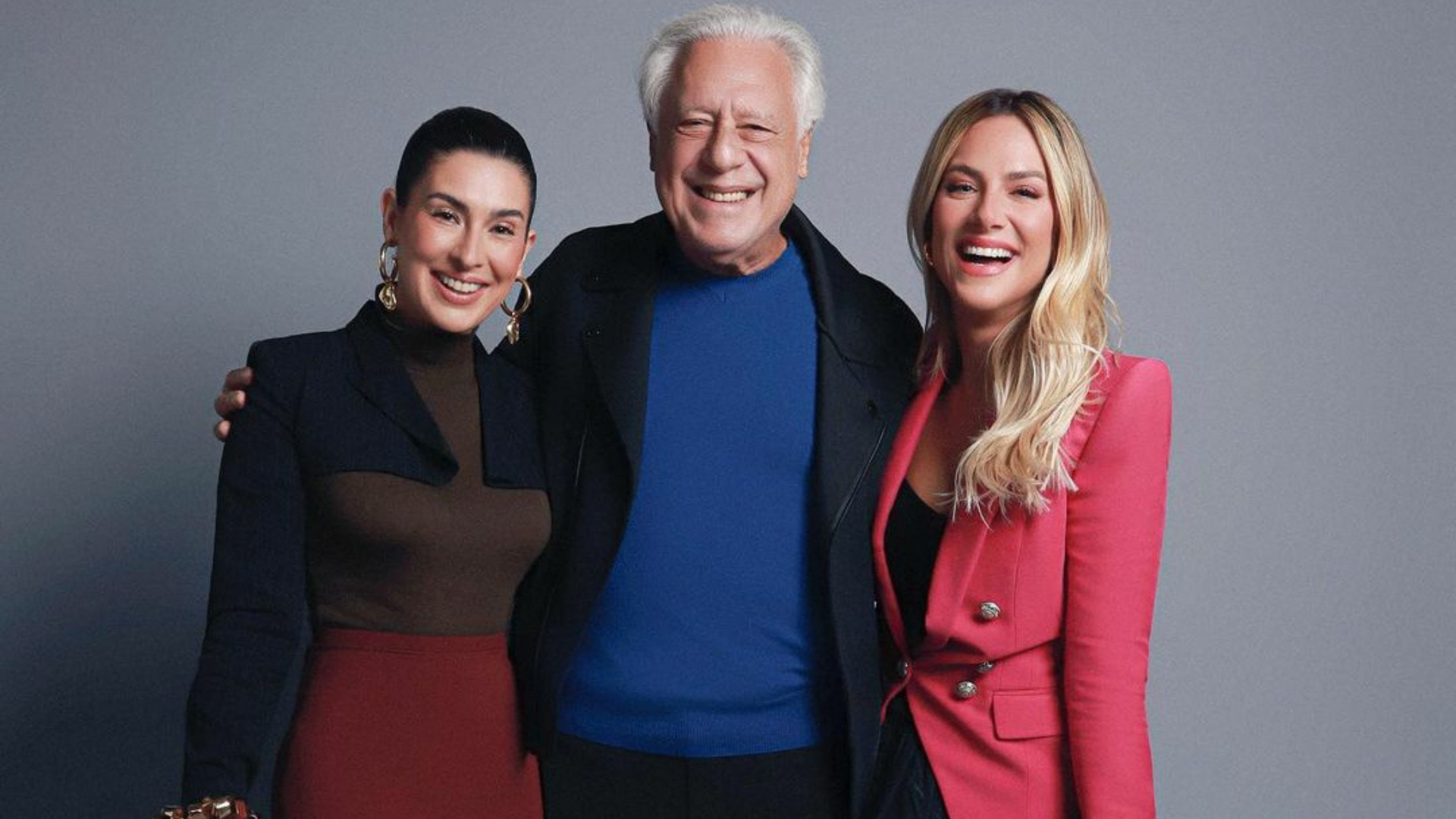 Fernanda Paes Leme, Antônio Fagundes e Giovanna Ewbank (Foto: @gioh_oficial/Instagram/Reprodução)