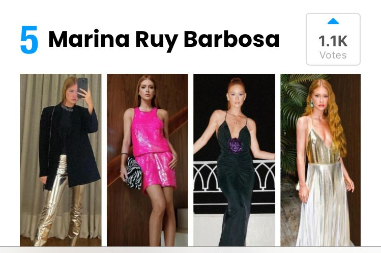 Marina Ruy Barbosa (Foto: Elas no Tapete Vermelho/Reprodução)