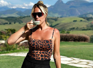 Giovanna Ewbank prova versatilidade do maiô de oncinha Giovanna Ewbank (Foto: @gioewbank/Instagram/Reprodução)