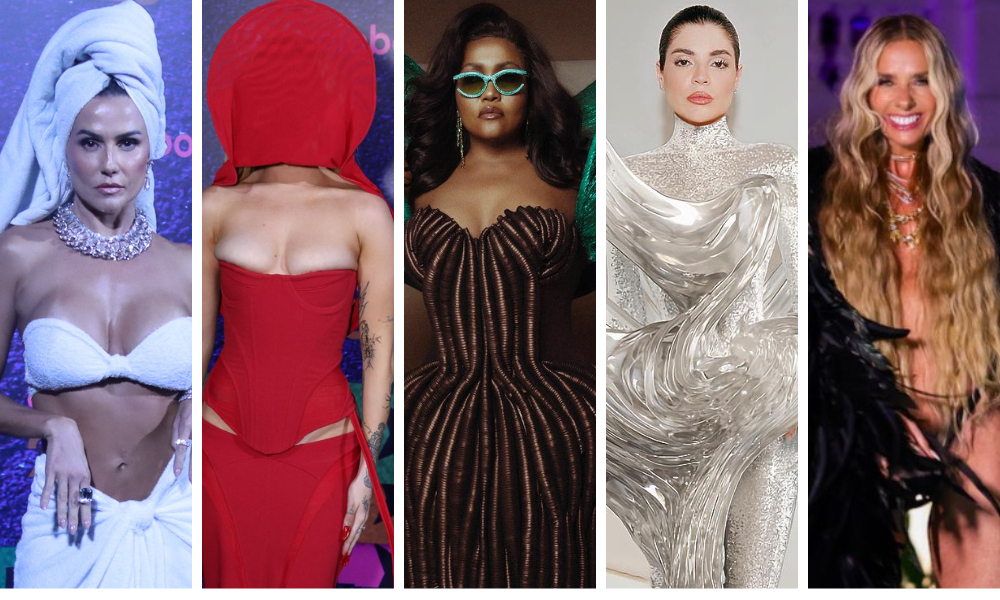 Looks diferentões das famosas (Fotos: Agência Brazil News/Reproudção/Instagram)