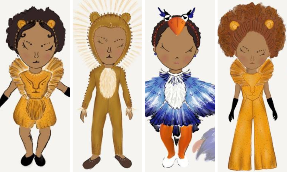 Looks inspirados no Rei Leão para os filhos de Beyoncé (Foto: Reprodução)